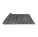 Sideview of Abstract Gray Modern Rug, abs4889gry