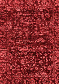 Abstract Red Modern Rug, abs488red