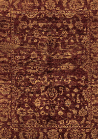 Abstract Brown Modern Rug, abs488brn