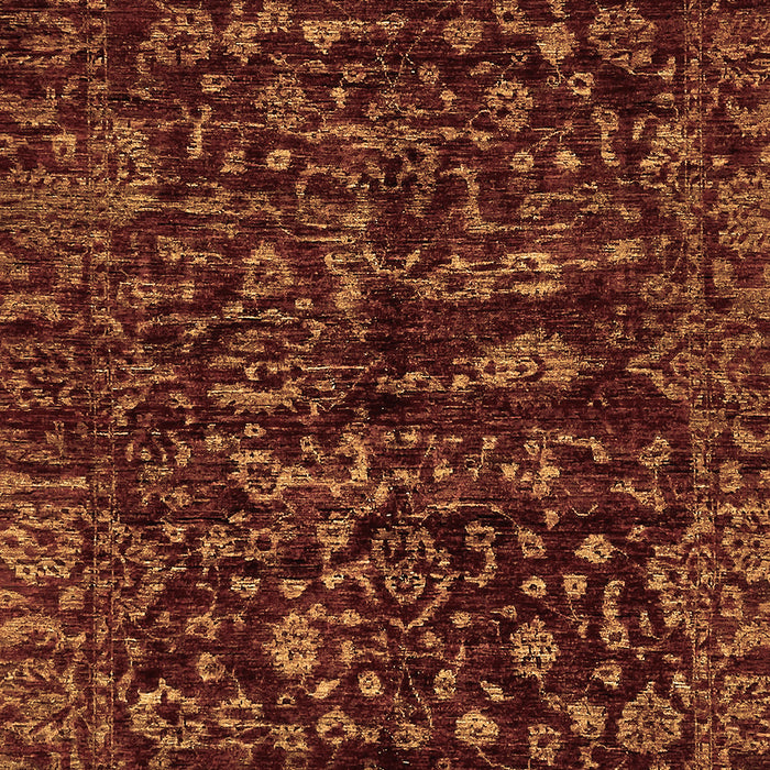 Abstract Brown Modern Rug, abs488brn
