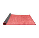 Abstract Red Modern Area Rugs