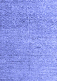 Abstract Blue Modern Rug, abs4890blu