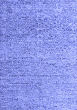 Abstract Blue Modern Rug, abs4890blu