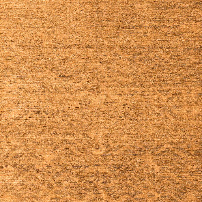 Abstract Orange Modern Rug, abs4890org