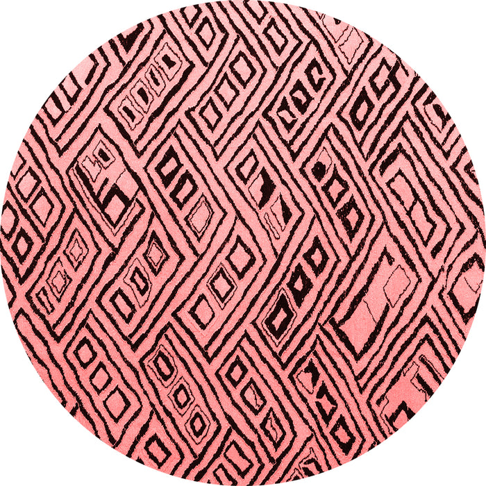 Abstract Red Modern Rug, abs4891red