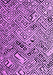 Machine Washable Abstract Purple Modern Area Rugs, wshabs4891pur