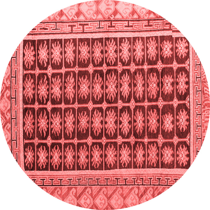 Machine Washable Abstract Red Modern Rug, wshabs4892red