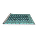 Sideview of Machine Washable Abstract Light Blue Modern Rug, wshabs4892lblu