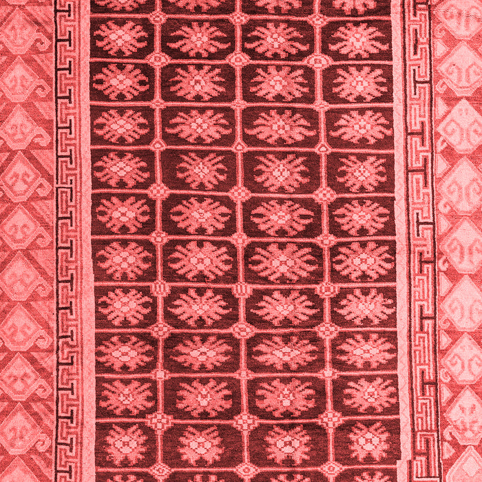 Machine Washable Abstract Red Modern Rug, wshabs4892red