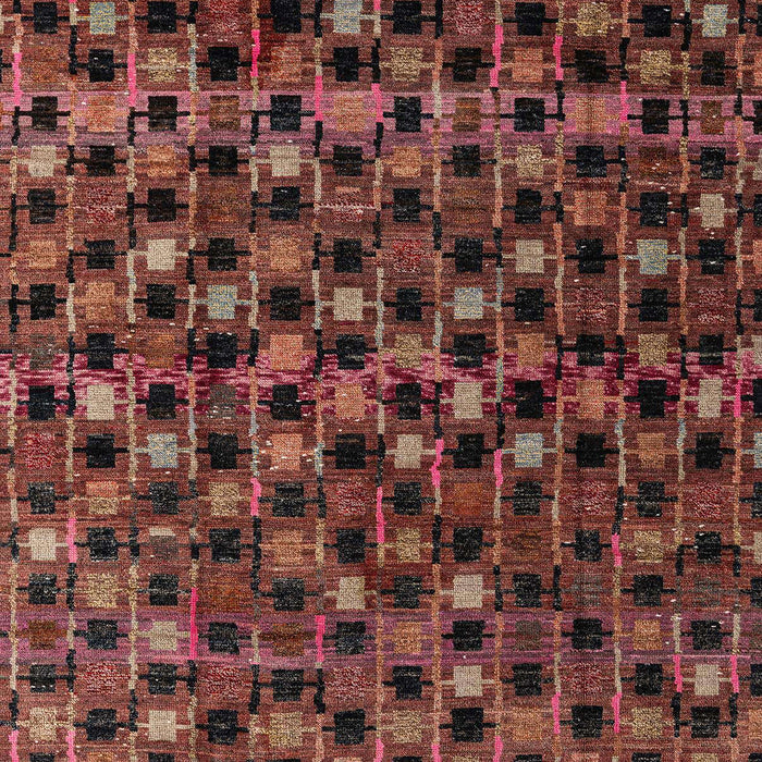 Abstract Red Modern Rug, abs4893