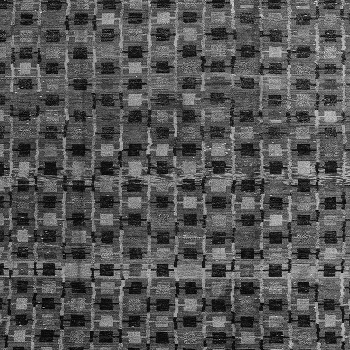 Square Machine Washable Abstract Gray Modern Rug, wshabs4893gry