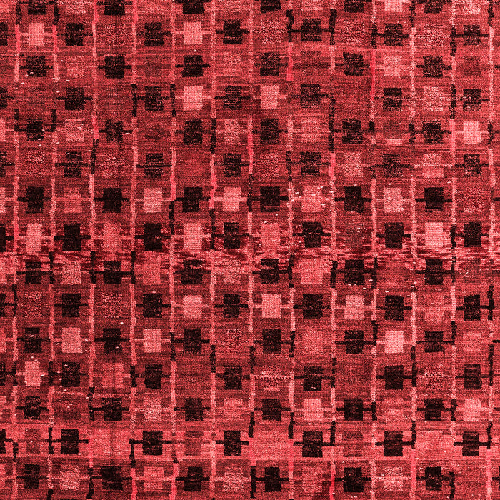 Abstract Red Modern Area Rugs