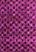 Machine Washable Abstract Pink Modern Rug, wshabs4893pnk