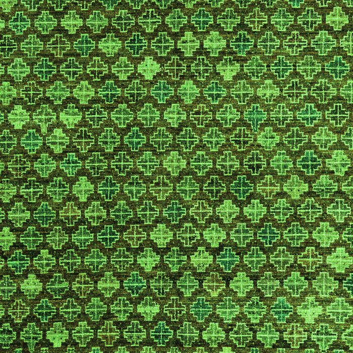 Abstract Green Modern Rug, abs4894grn