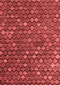 Abstract Red Modern Rug, abs4894red