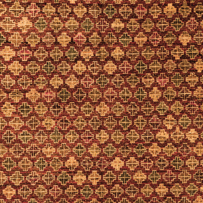 Abstract Orange Modern Rug, abs4894org