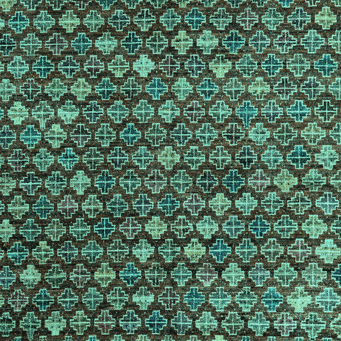 Abstract Turquoise Modern Rug, abs4894turq