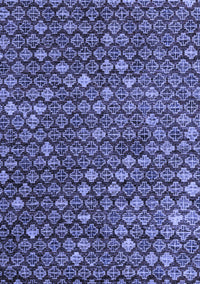 Abstract Blue Modern Rug, abs4894blu