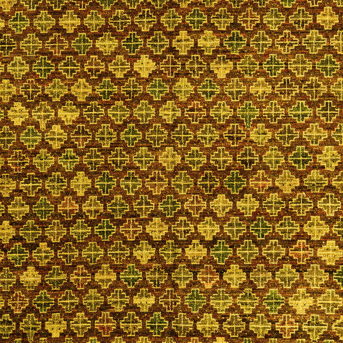 Abstract Yellow Modern Rug, abs4894yw
