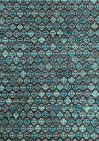 Abstract Light Blue Modern Rug, abs4894lblu