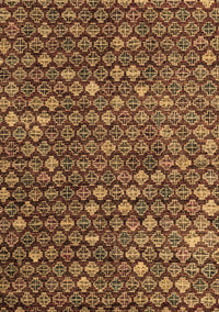 Abstract Brown Modern Rug, abs4894brn