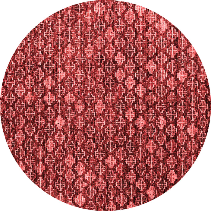 Abstract Red Modern Rug, abs4894red