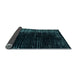 Sideview of Abstract Light Blue Modern Rug, abs4895lblu