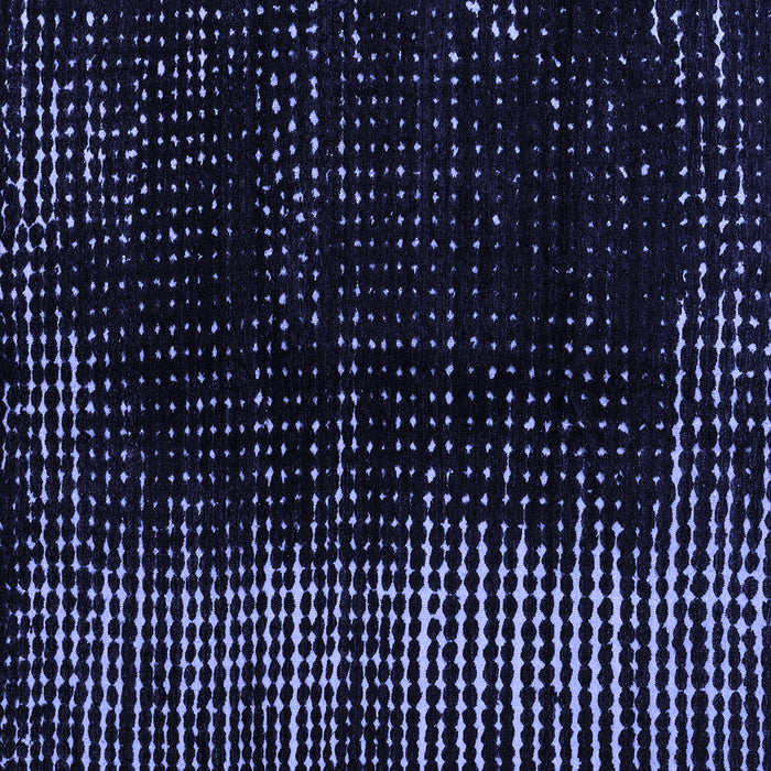 Square Abstract Blue Modern Rug, abs4895blu