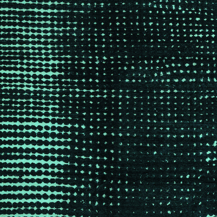 Machine Washable Abstract Turquoise Modern Area Rugs, wshabs4895turq