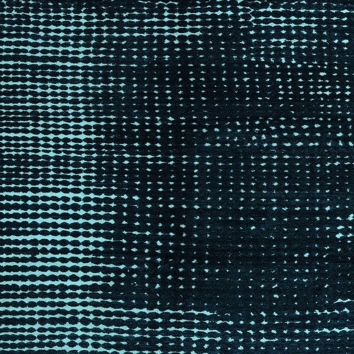 Square Abstract Light Blue Modern Rug, abs4895lblu