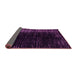 Sideview of Abstract Pink Modern Rug, abs4895pnk