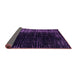 Sideview of Abstract Purple Modern Rug, abs4895pur