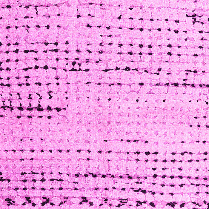 Machine Washable Solid Pink Modern Rug, wshabs4896pnk