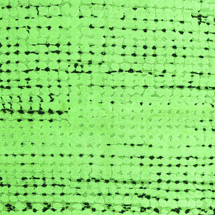 Machine Washable Solid Green Modern Area Rugs, wshabs4896grn