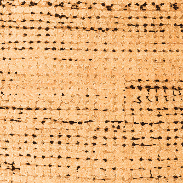 Machine Washable Solid Orange Modern Area Rugs, wshabs4896org