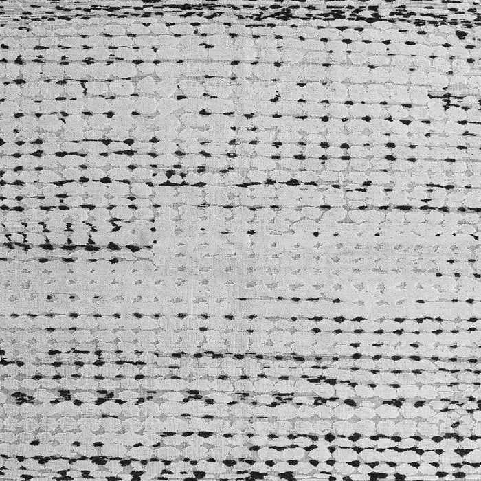 Square Machine Washable Solid Gray Modern Rug, wshabs4896gry