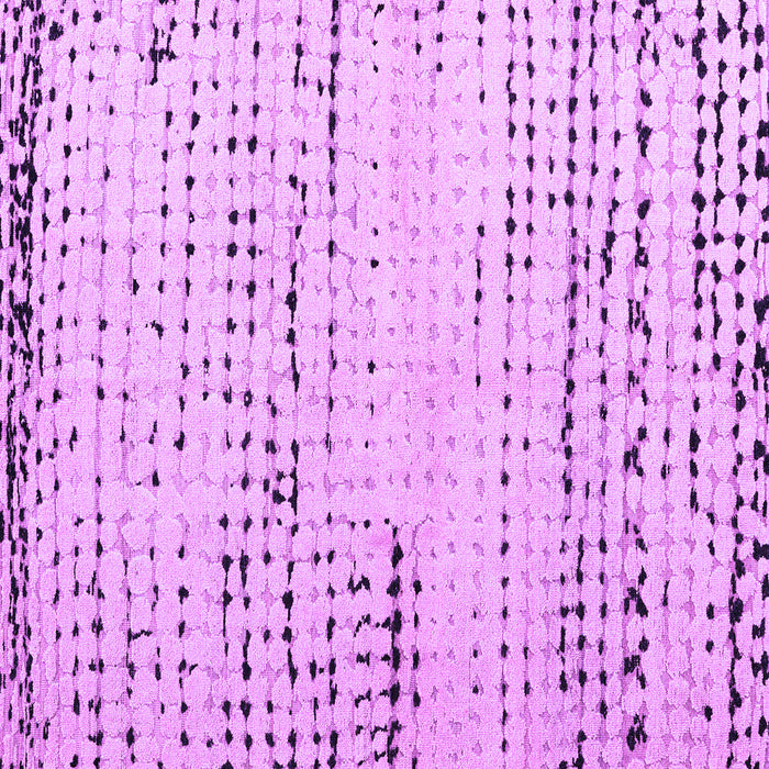 Square Solid Purple Modern Rug, abs4896pur