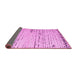 Sideview of Solid Pink Modern Rug, abs4896pnk