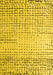 Machine Washable Solid Yellow Modern Rug, wshabs4897yw
