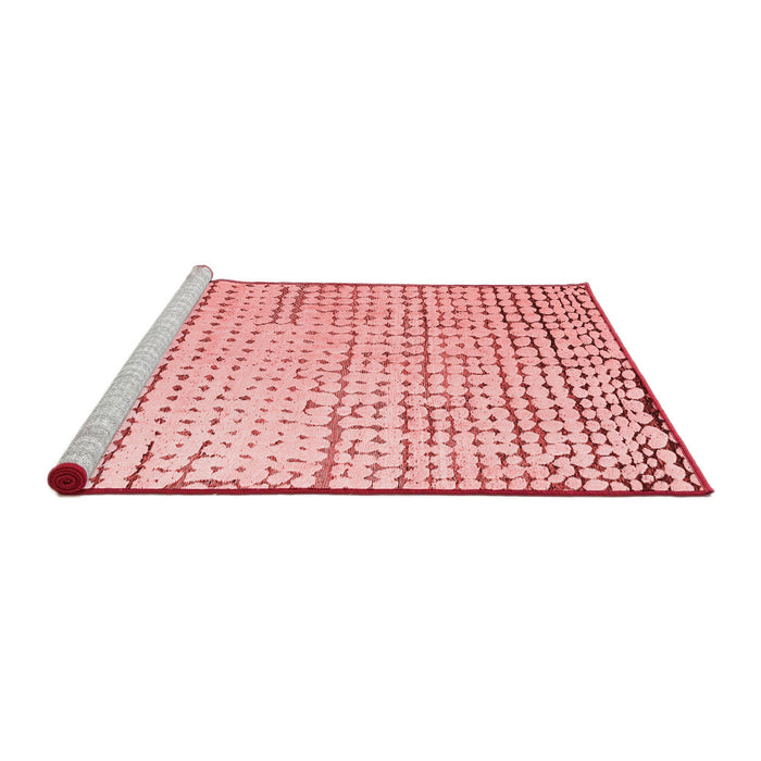 Modern Red Washable Rugs