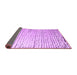 Sideview of Solid Purple Modern Rug, abs4897pur