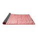 Solid Red Modern Area Rugs