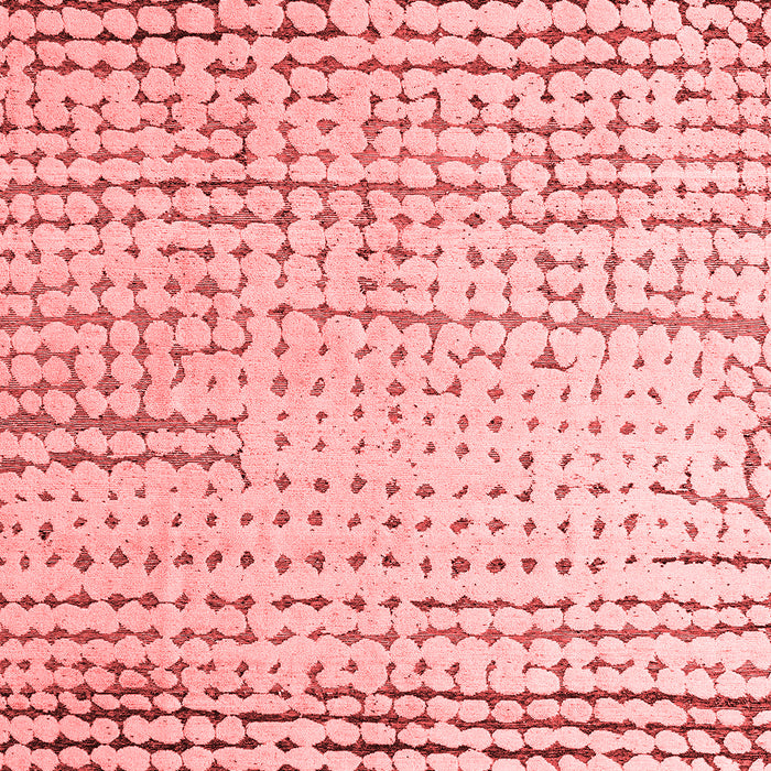 Machine Washable Solid Red Modern Rug, wshabs4897red