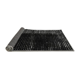 Sideview of Abstract Gray Modern Rug, abs4898gry