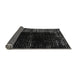 Sideview of Abstract Gray Modern Rug, abs4898gry