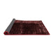 Abstract Red Modern Area Rugs