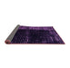 Sideview of Abstract Purple Modern Rug, abs4898pur