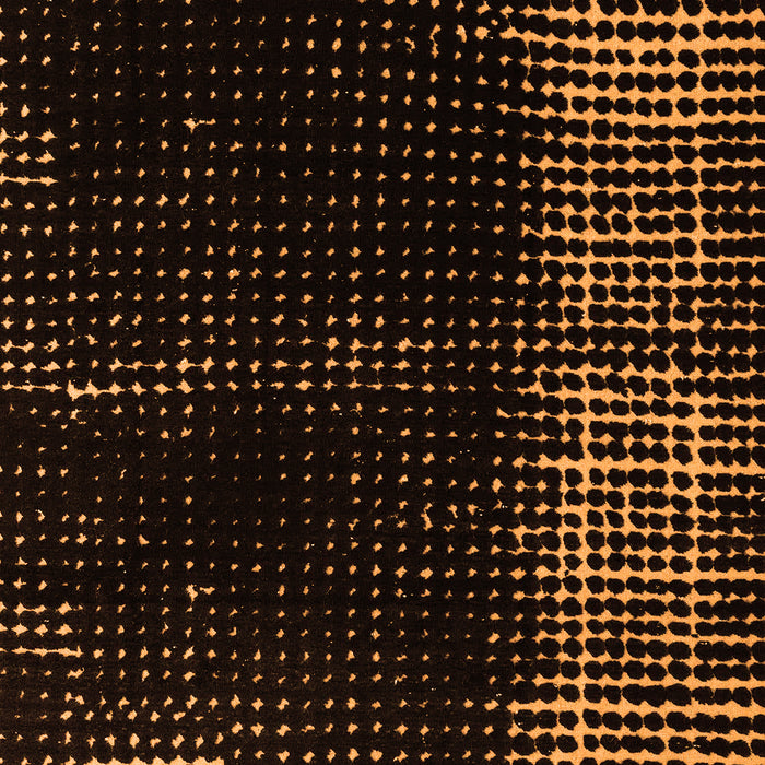 Machine Washable Abstract Orange Modern Area Rugs, wshabs4898org