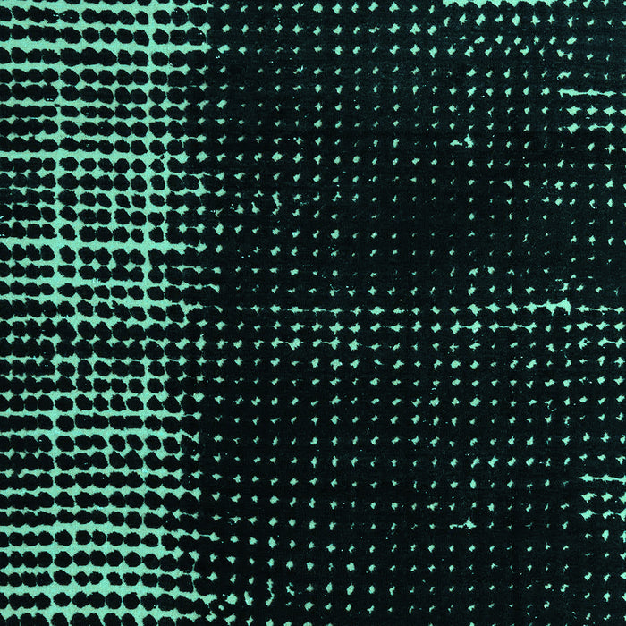 Abstract Turquoise Modern Rug, abs4898turq