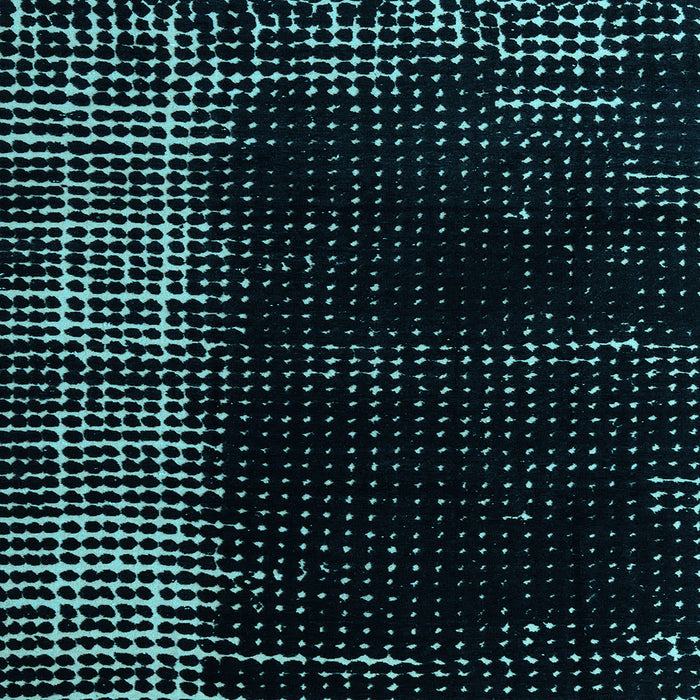 Square Abstract Light Blue Modern Rug, abs4898lblu